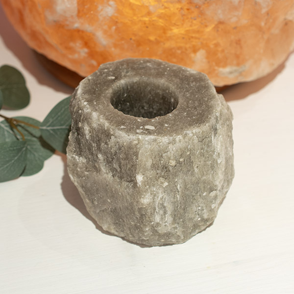 Himalayasalt - svart ljuslykta